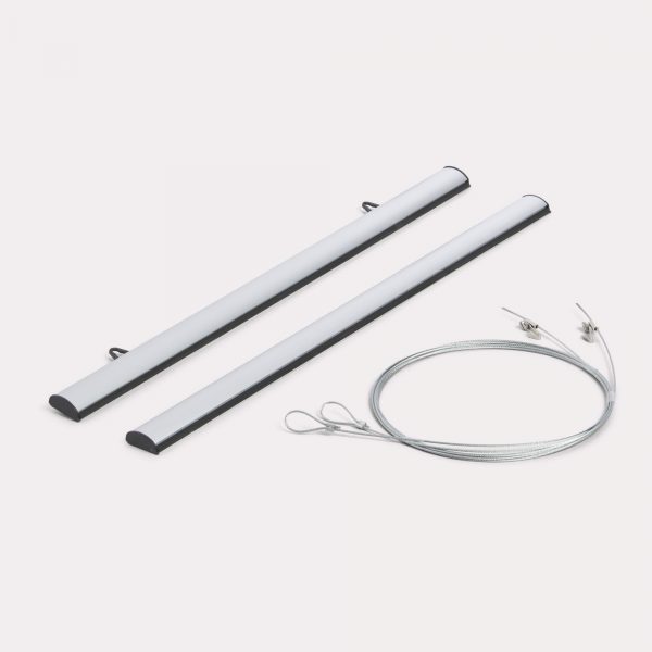 Rail de suspension avec clips pour affiche – Image 6
