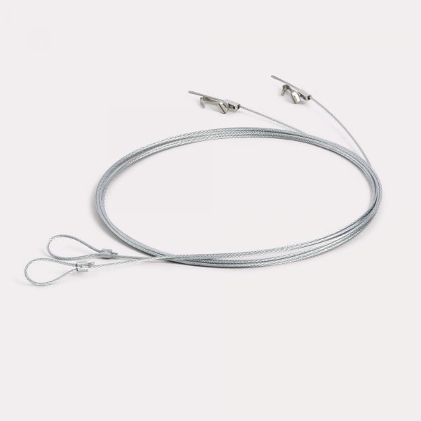 Rail de suspension avec clips pour affiche – Image 9