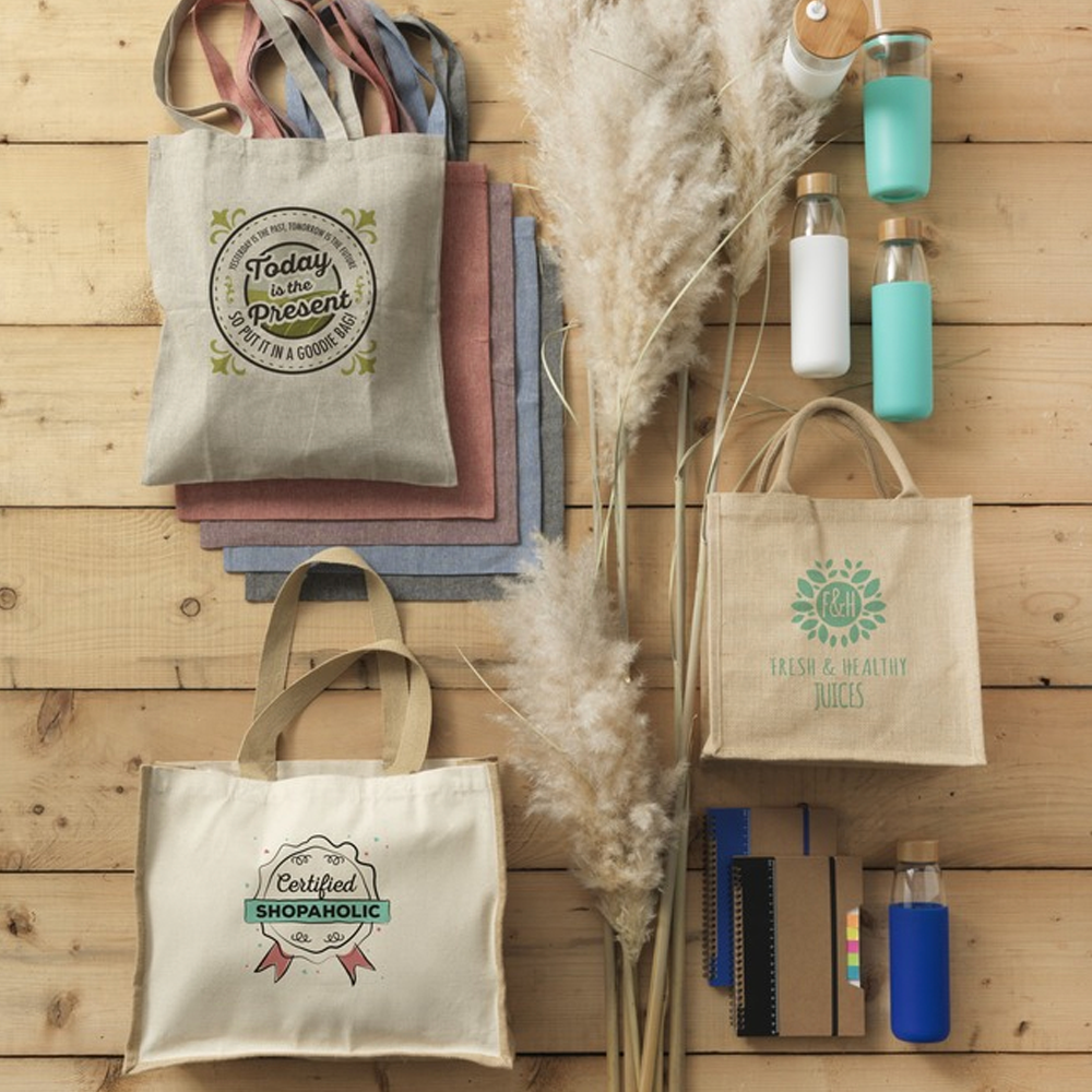 Sac de shopping en toile et jute Varai 320g – Image 5