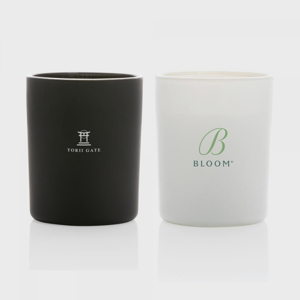 Petite bougie parfumée en verre Ukiyo
