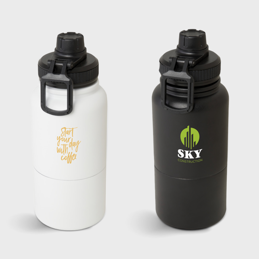 Bouteille thermos de sport avec conteneur de rangement | 840 ml – Image 4