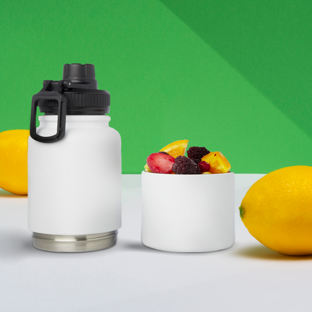 Bouteille thermos de sport avec conteneur de rangement | 840 ml – Image 5