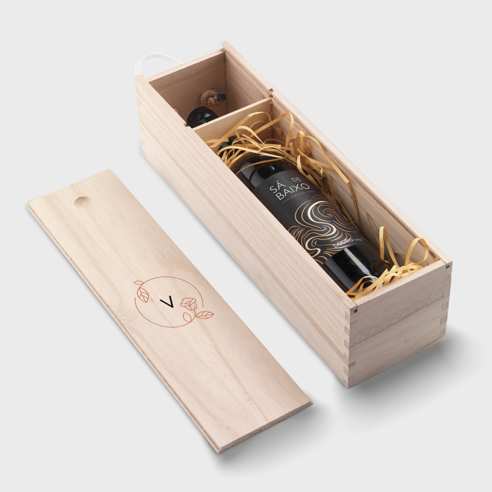 Boîte à vin en bois – Image 3