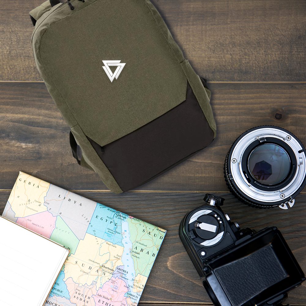 Sac à dos ordinateur 15.6 pouces en rPET AWARE™ Kazu – Image 5