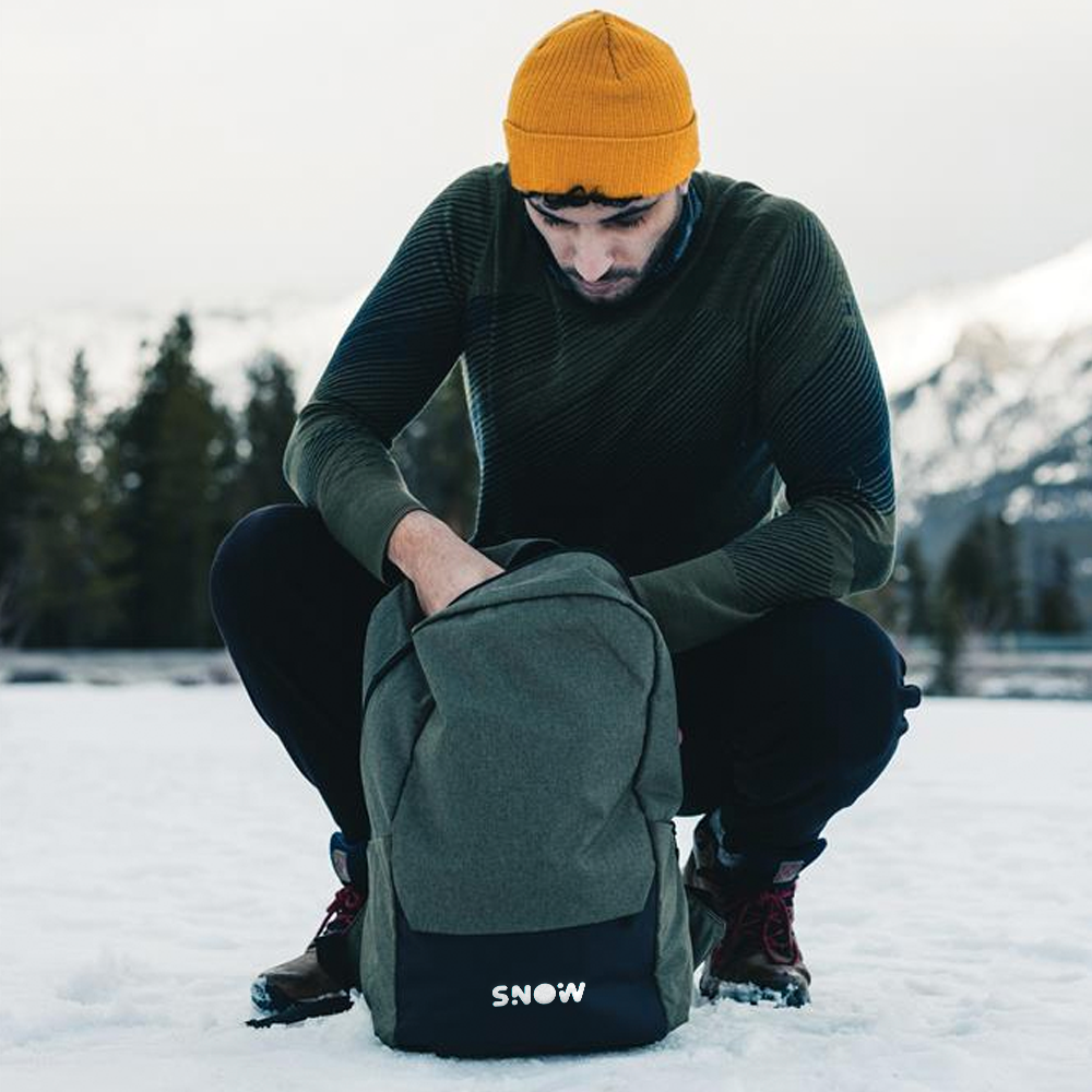 Sac à dos ordinateur 15.6 pouces en rPET AWARE™ Kazu – Image 4