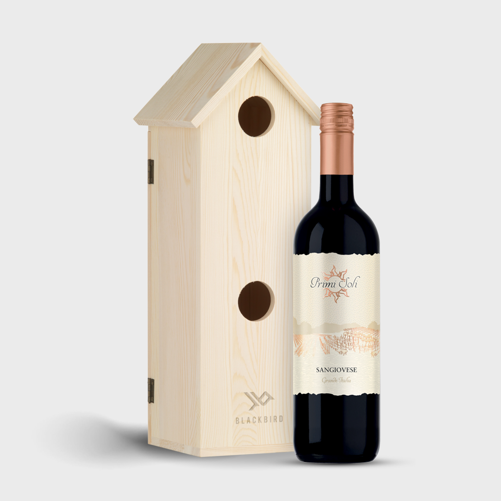 Boîte à vin et nichoir à oiseaux RackPack en une seule pièce