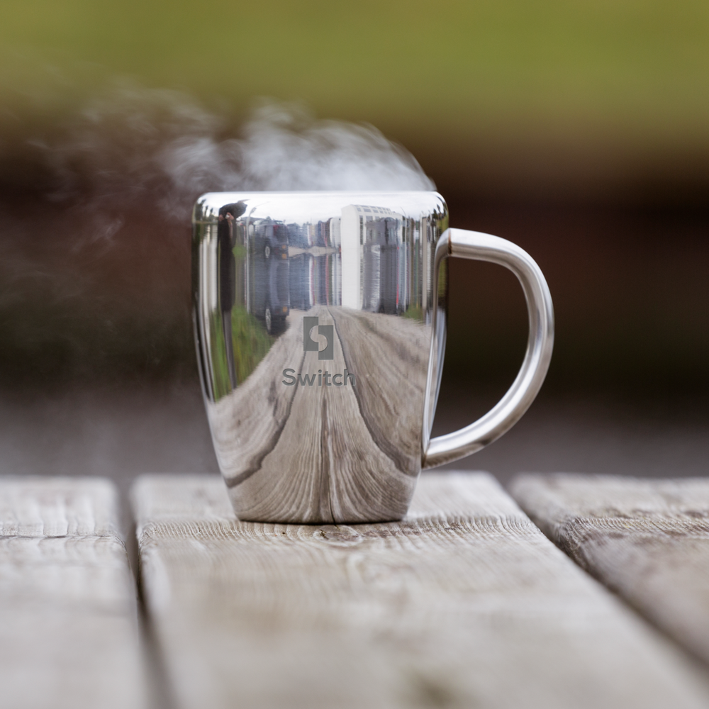 Mug à double paroi en acier inoxydable – Image 2