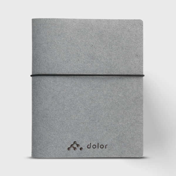 Carnet de notes A5 rechargeable en textile recyclé