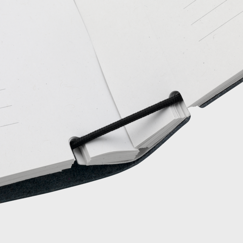 Carnet de notes A5 rechargeable en textile recyclé – Image 2