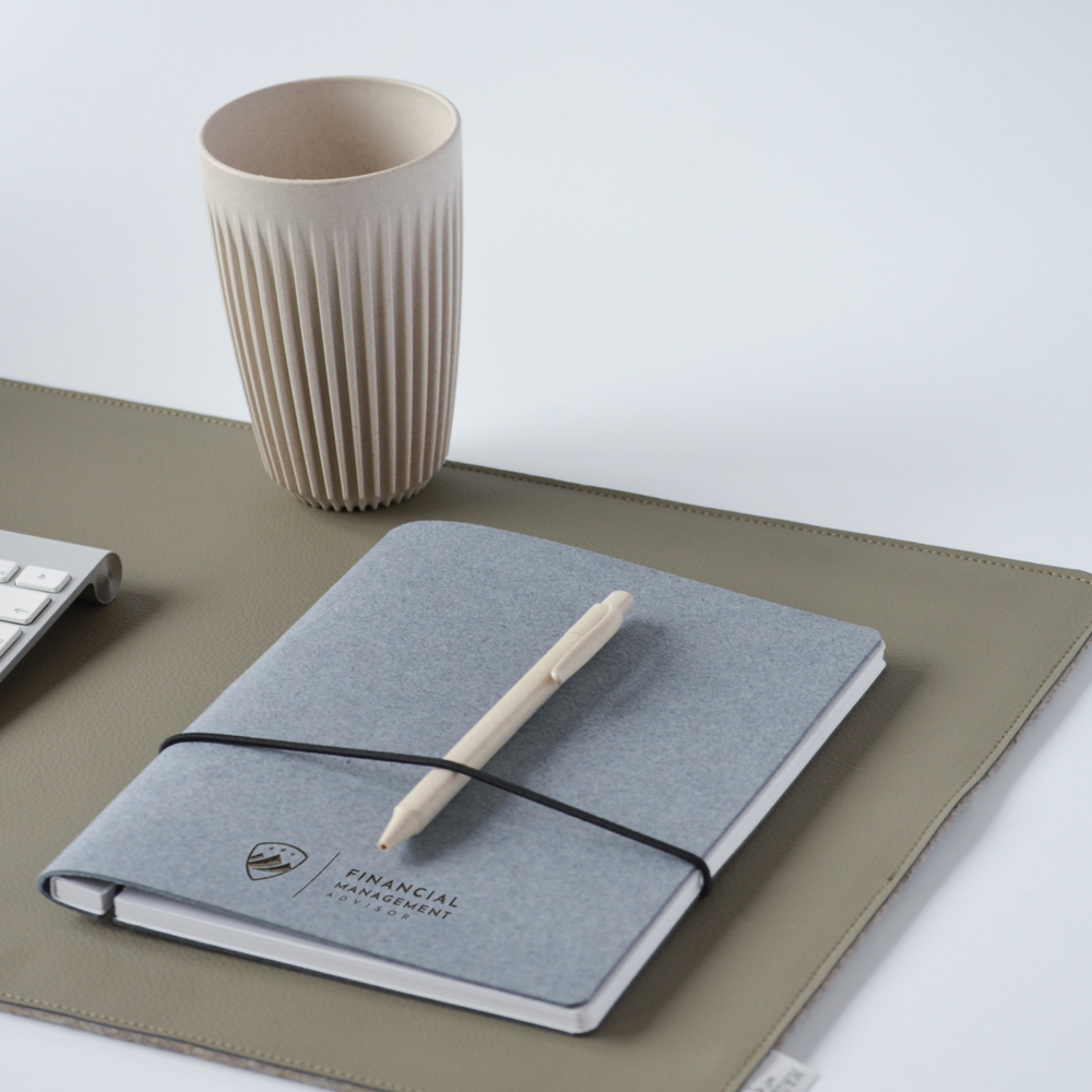 Carnet de notes A5 rechargeable en textile recyclé – Image 3