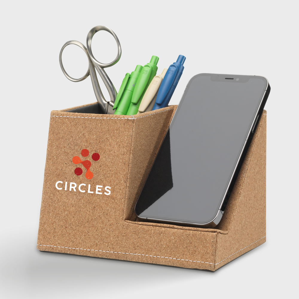 Porte-stylo en liège Chargeur sans fil – Image 2