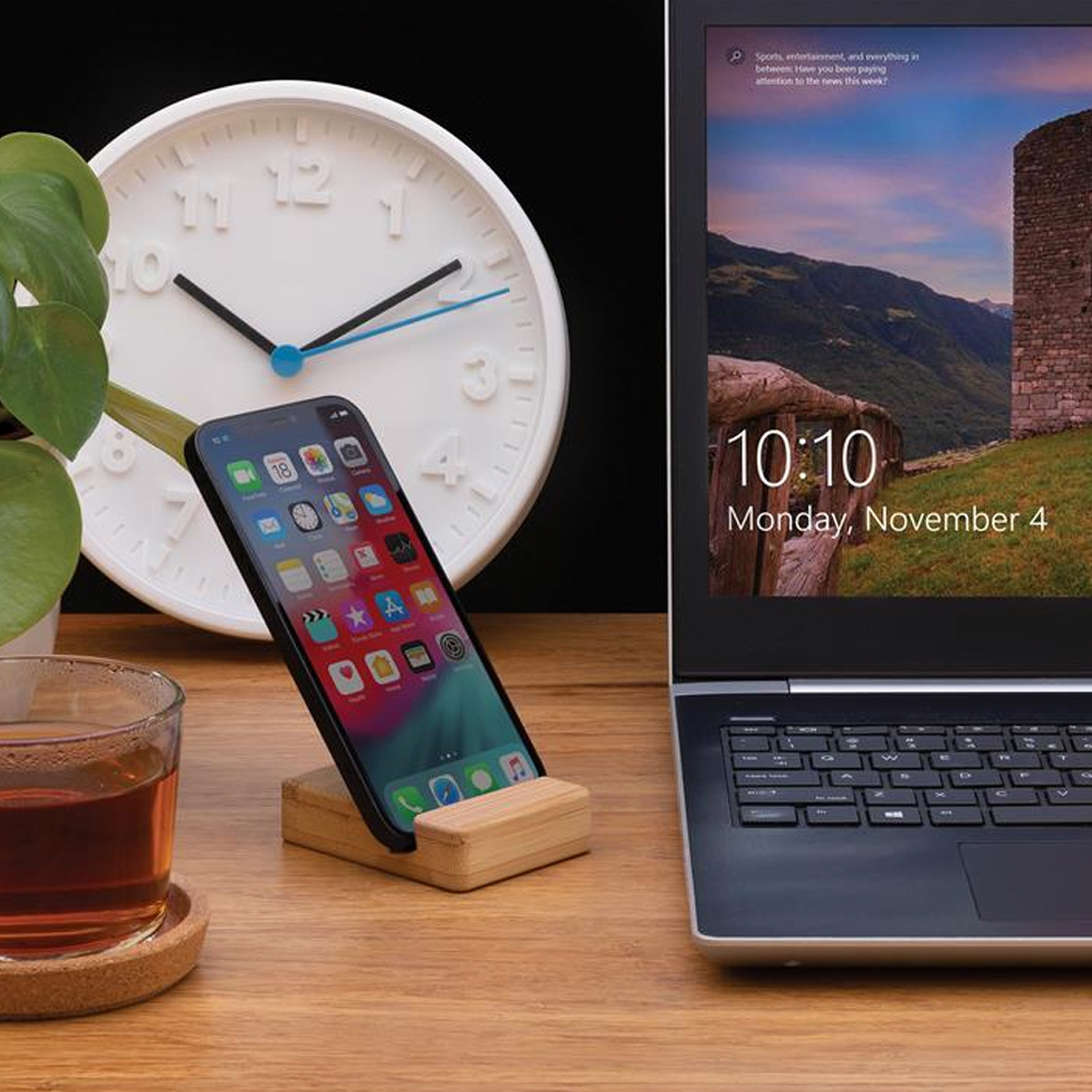 Support téléphone en bambou – Image 4