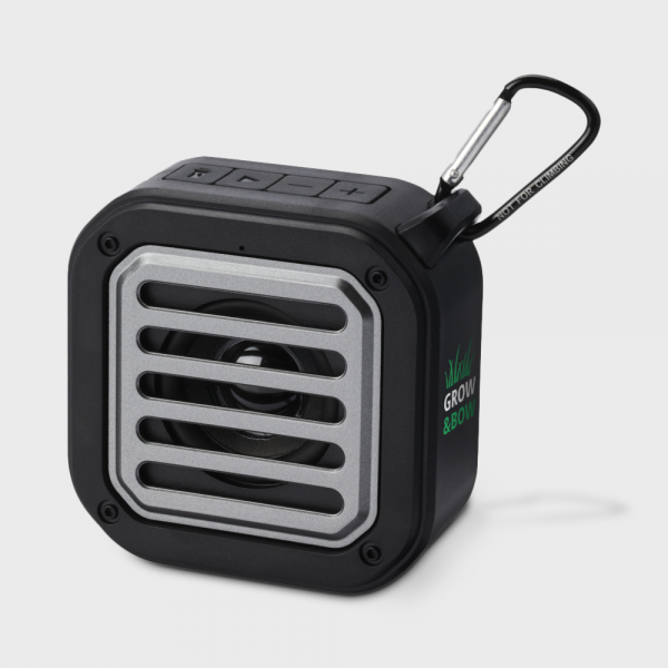 Enceinte Bluetooth solaire avec mousqueton Solo RCS