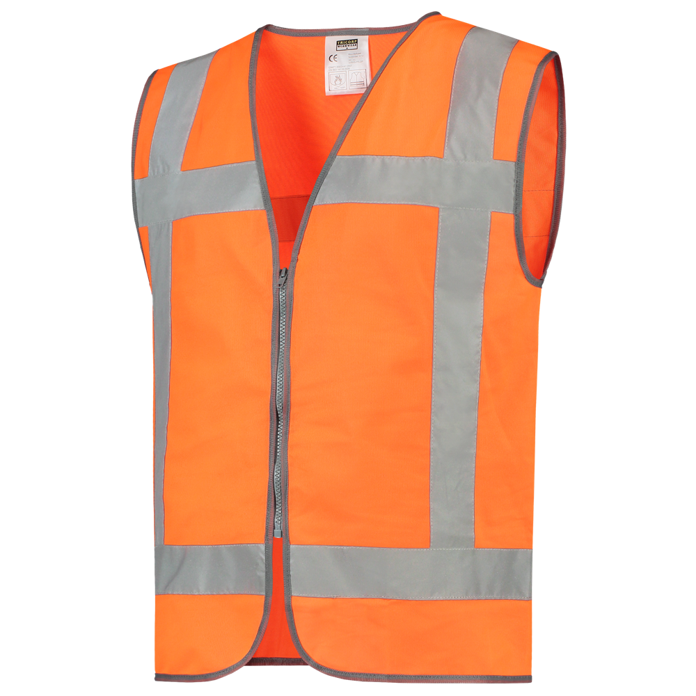 Gilet de sécurité réfléchissant zippé Tricorp – Image 4