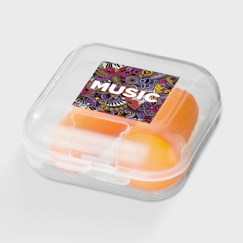 Bouchons d'oreille avec étui de voyage – Image 2