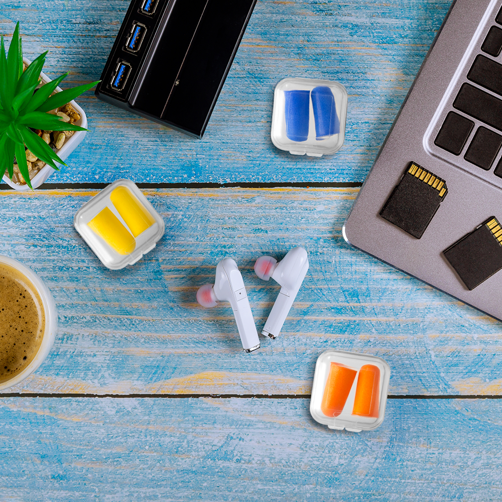 Bouchons d'oreille avec étui de voyage – Image 4