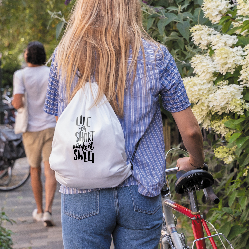 Sacs à cordon en RPET – Image 3