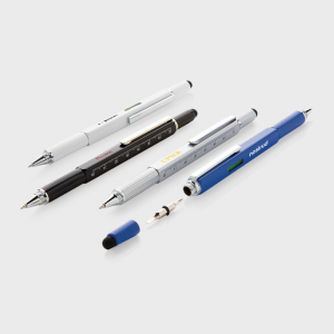 Stylo outil 5 en 1 aluminium