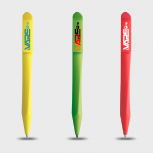 Stylo forme torsadée ergonomique