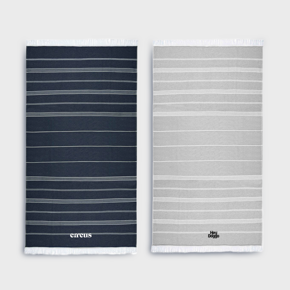 Fouta en matériaux recyclée | 100 x 180