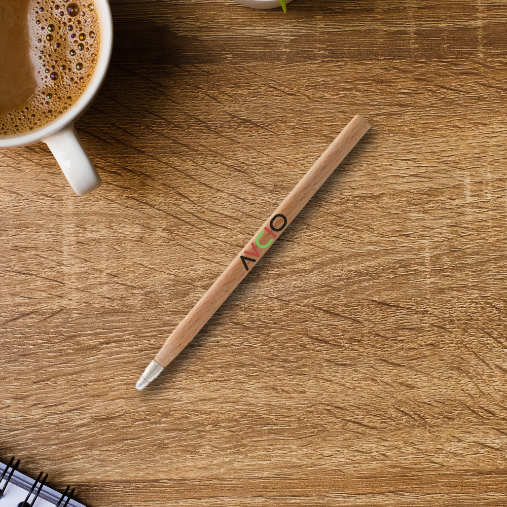Stylo bille en bois – Image 5