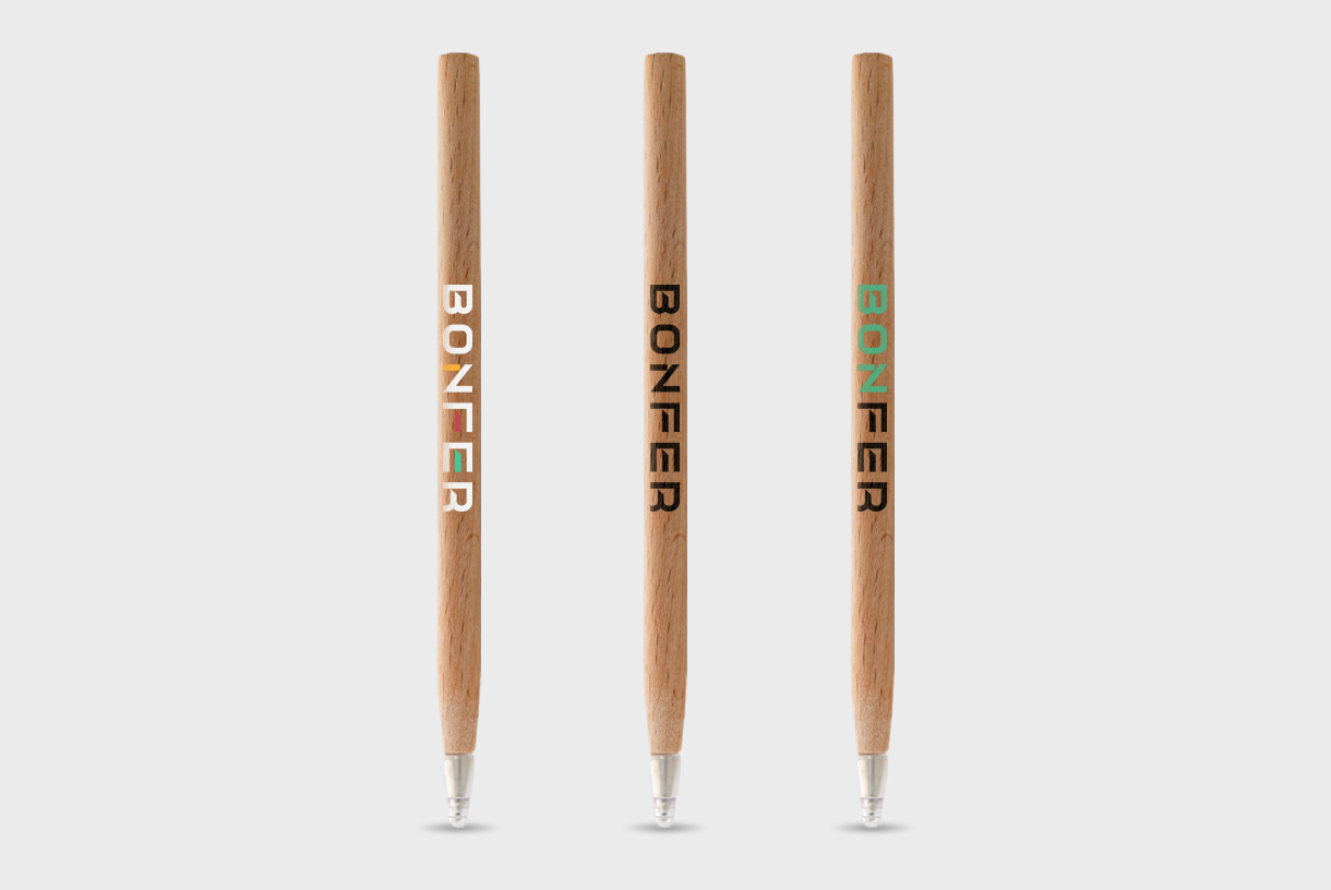 Stylo bille en bois – Image 2