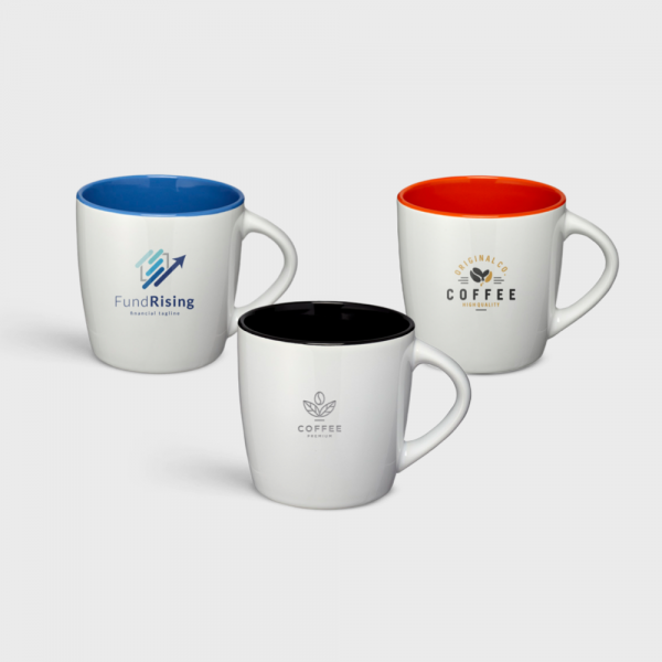 Tasse en céramique Aztec 340ml avec intérieur coloré