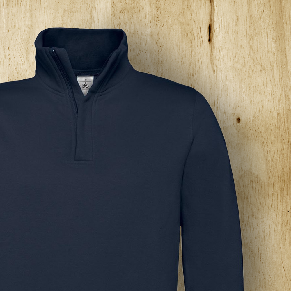 Pull demi-zippé budget B&C – Image 5