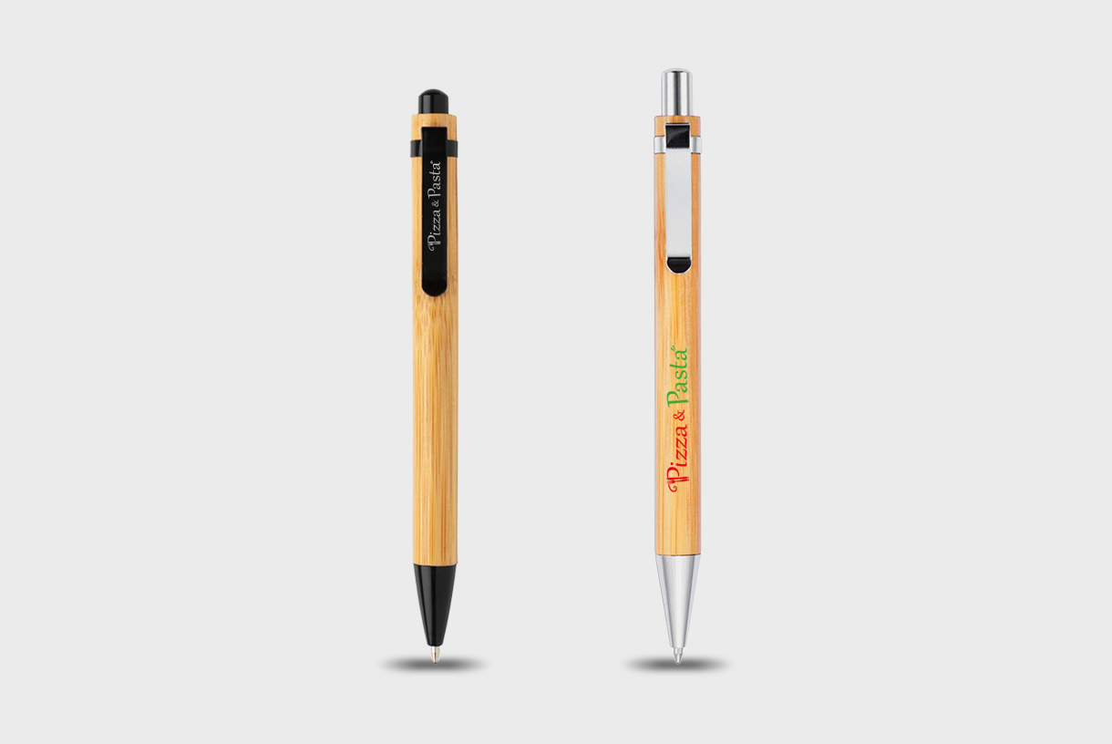 Stylo bille bambou – Image 2