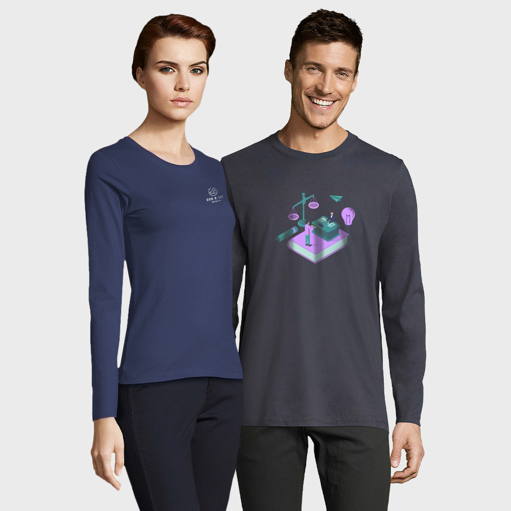 T-shirt budget manches longues Sol's – Image 5