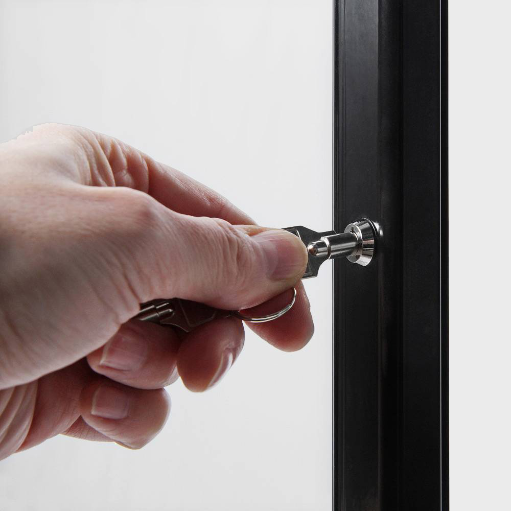 Vitrine extérieure noire – Image 8