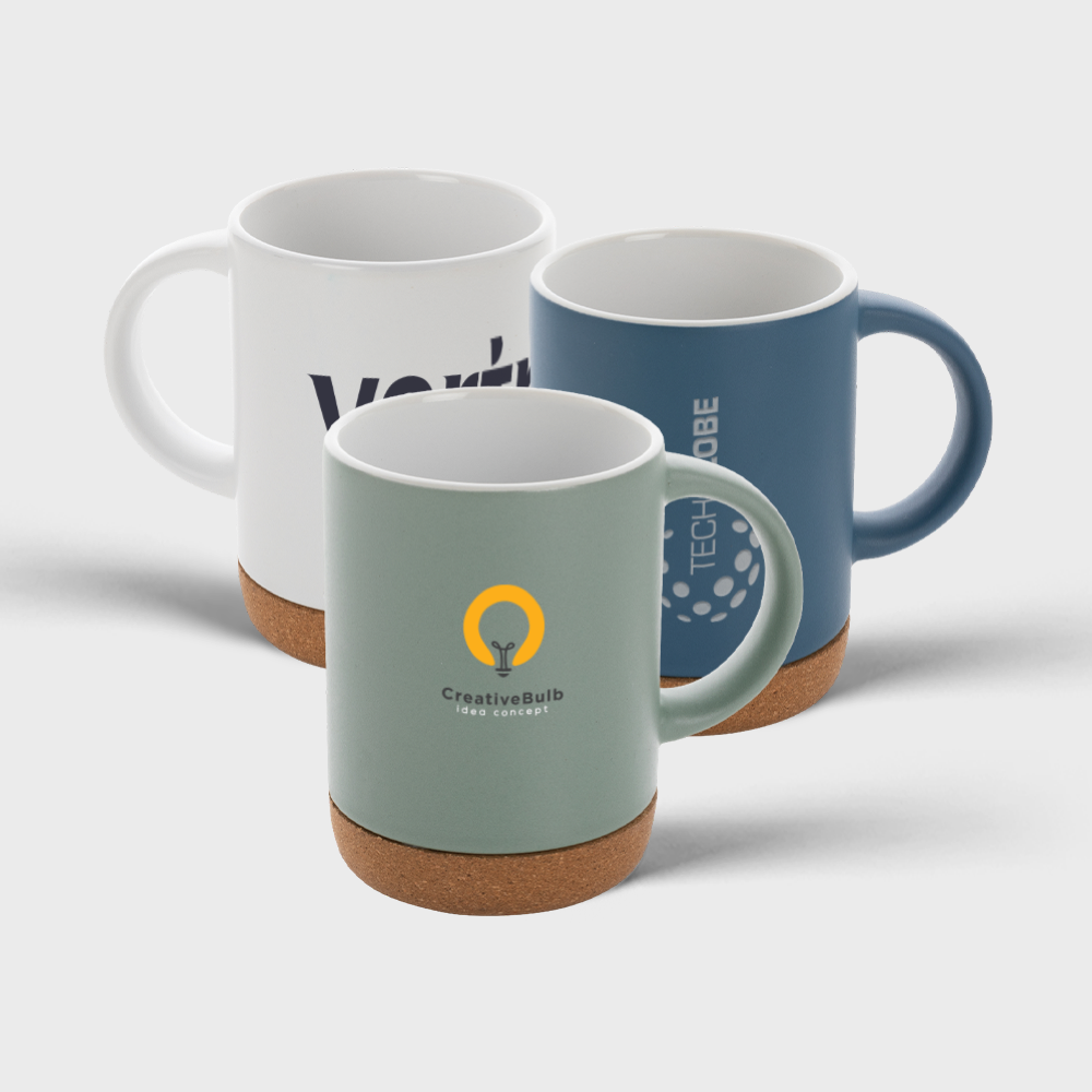 Tasse en céramique avec base en liège – Image 5