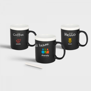 Mugs ardoise avec craie | 330 ml
