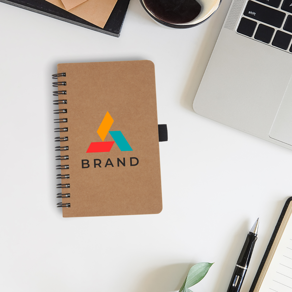 Cobble A6 Carnet en papier de pierre spirale – Image 3