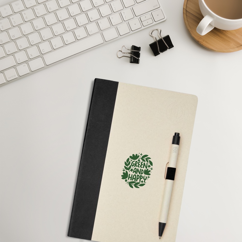 Carnet en carton de lait avec stylo – Image 5