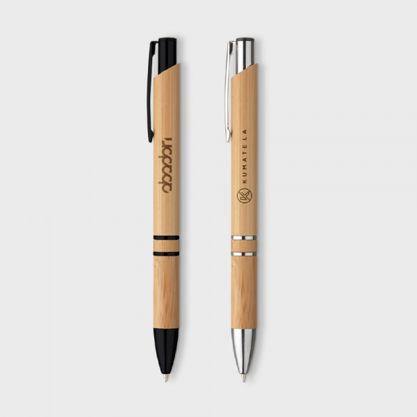 Stylo rétractable Bambou