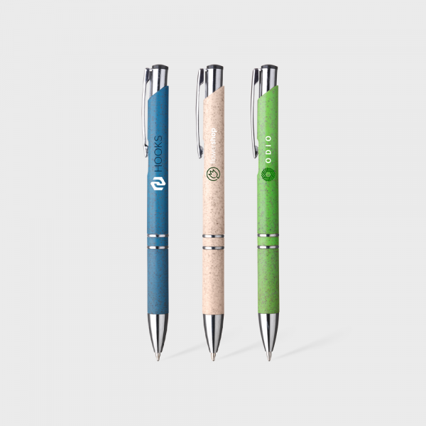 Stylo en paille de blé