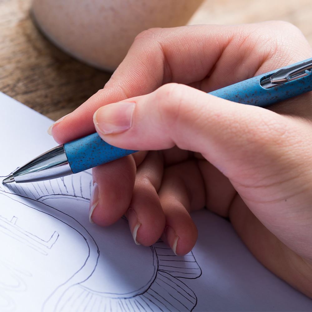 Stylo en paille de blé – Image 3