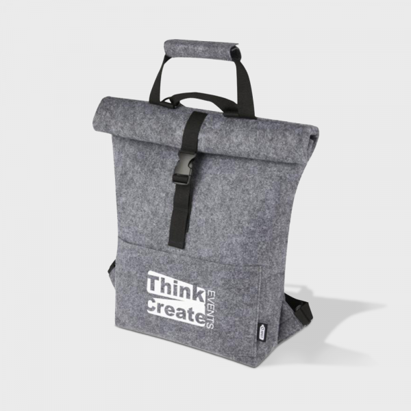 GRS Sac à vélo à roulettes en feutre recyclé