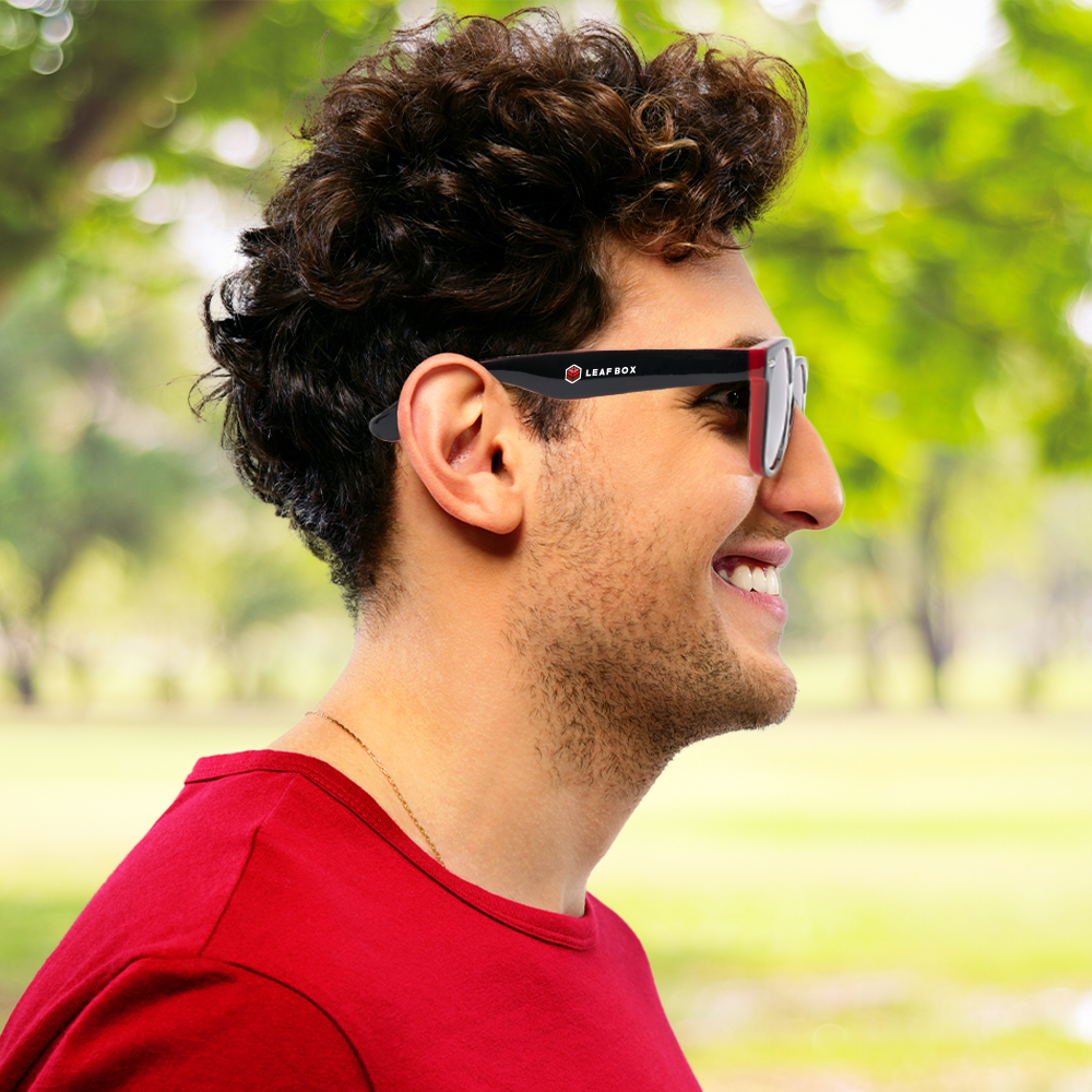 Lunettes de soleil à verres miroirs – Image 5