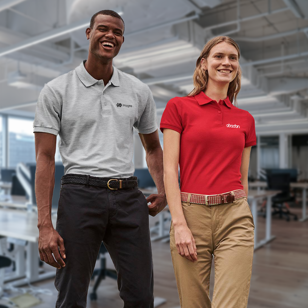 Polos premium en tissu mélangé Fruit of the Loom – Image 8