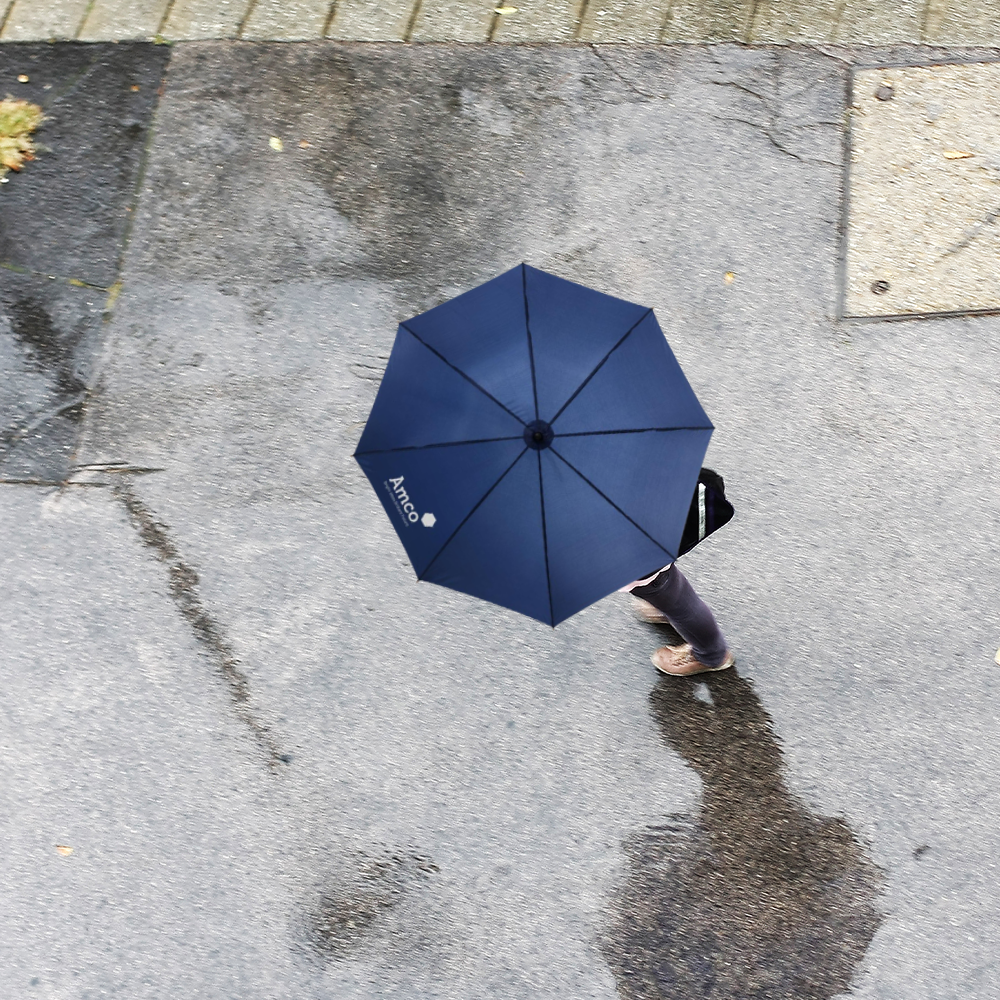 Parapluie Jova poignée courbée en bois – Image 5