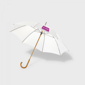 Parapluie Jova poignée courbée en bois