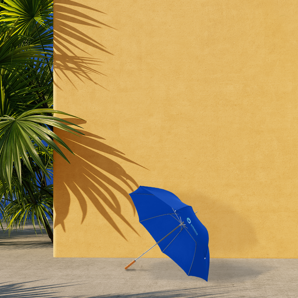 Parapluie poignée en bois Karl Golf – Image 6