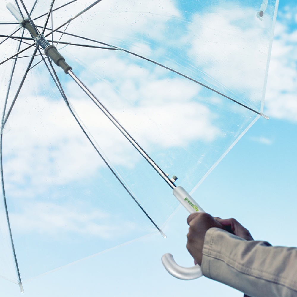 Parapluie transparent à ouverture automatique Kate – Image 4