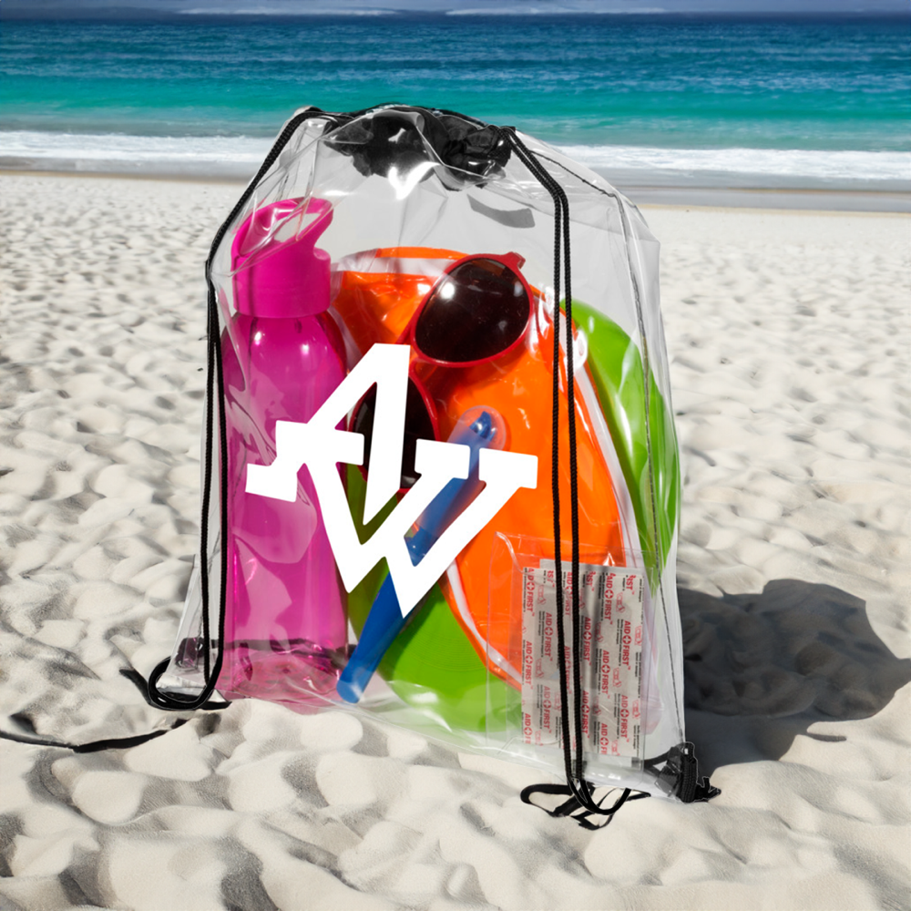 Sac à cordon transparent – Image 3