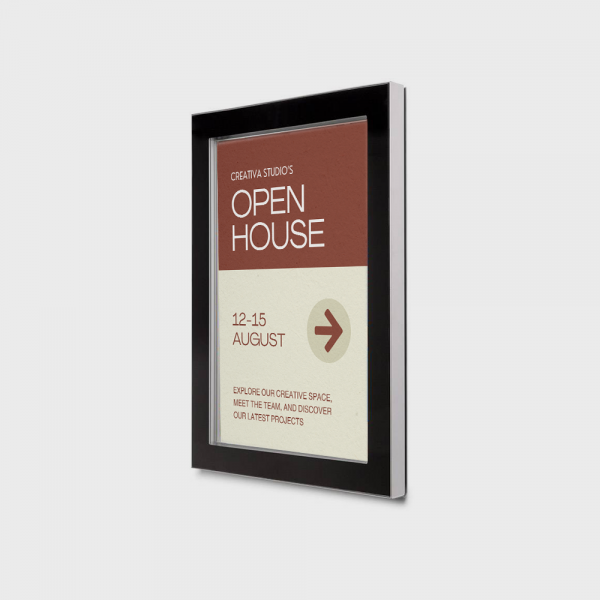 Vitrine extérieure premium pour affiches