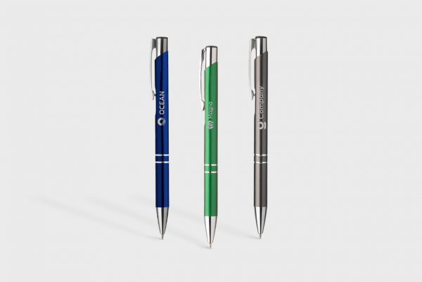 Stylo bille aluminium