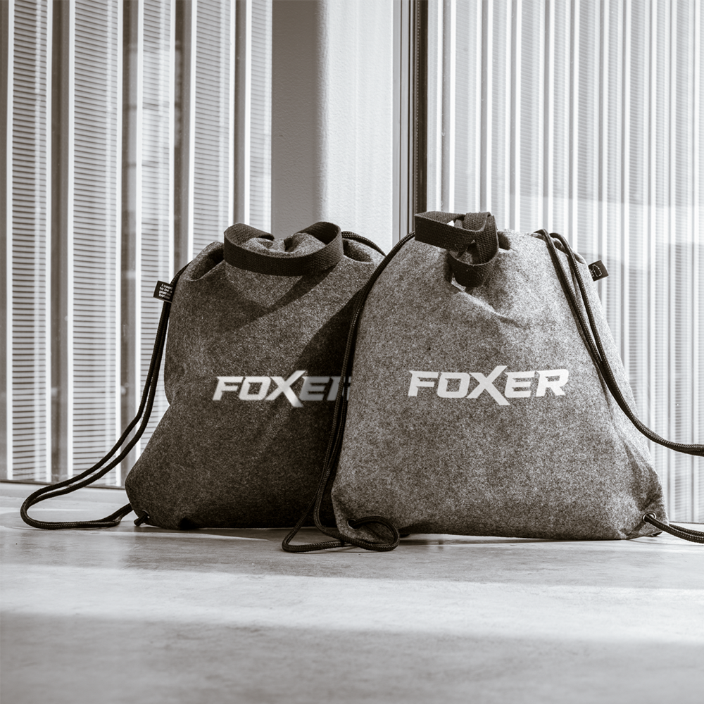 Sac à cordon en feutre RPET – Image 2