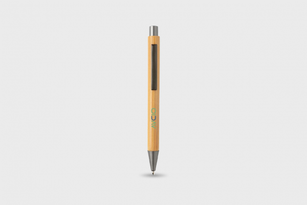 Stylo en bambou et métal